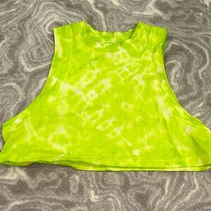 !! Lululemon All Yours Cropped Cotton Tank top, size 0 !!